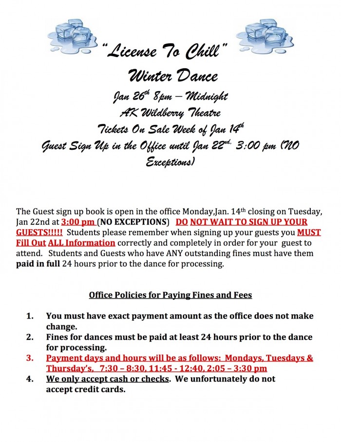 Jan 2013 Dance Info for Flash