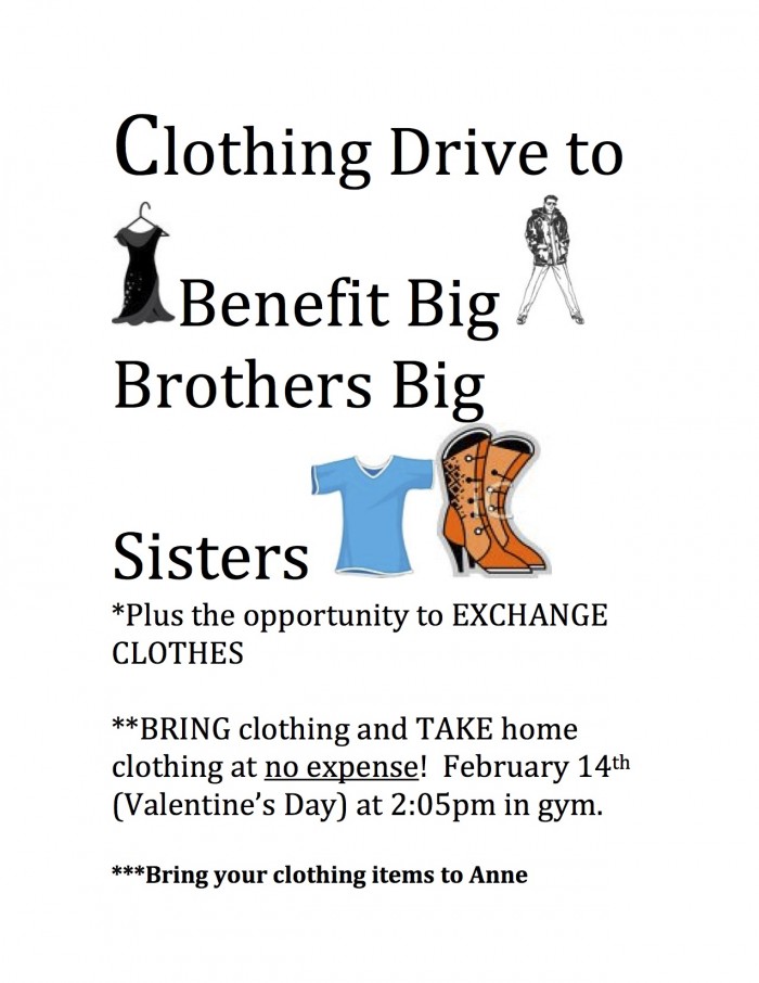 Clothing Drive to