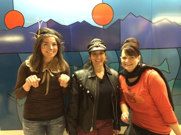 steller office staff gets halloween spirit