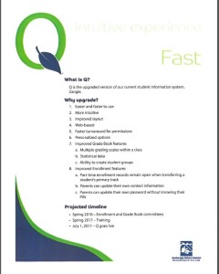 Q version of Zangle flyer