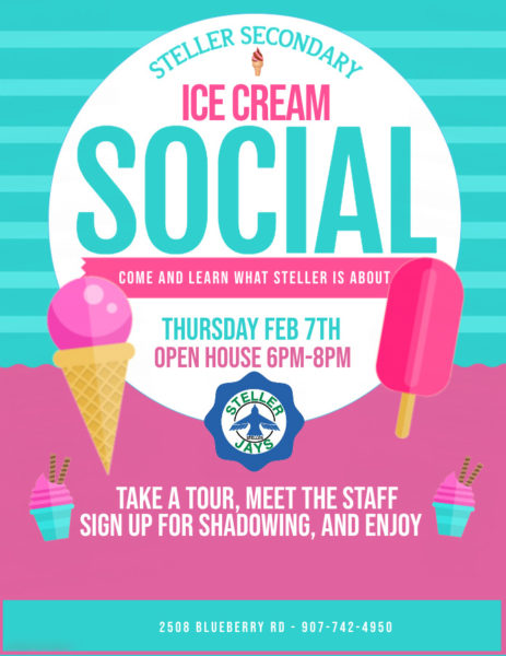 Ice Cream Social And Open House Steller Secondary School